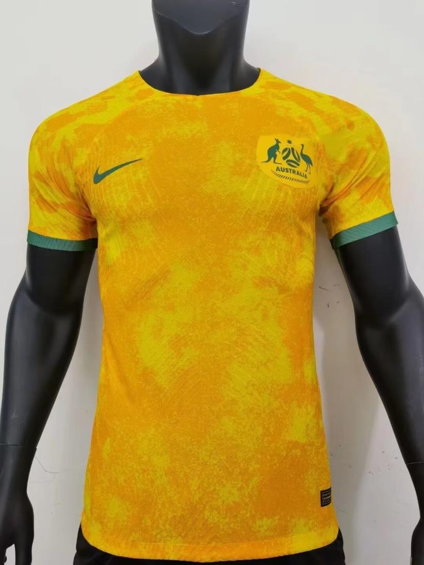 AAA Quality Australia 2022 World Cup Home Soccer Jersey(Player)